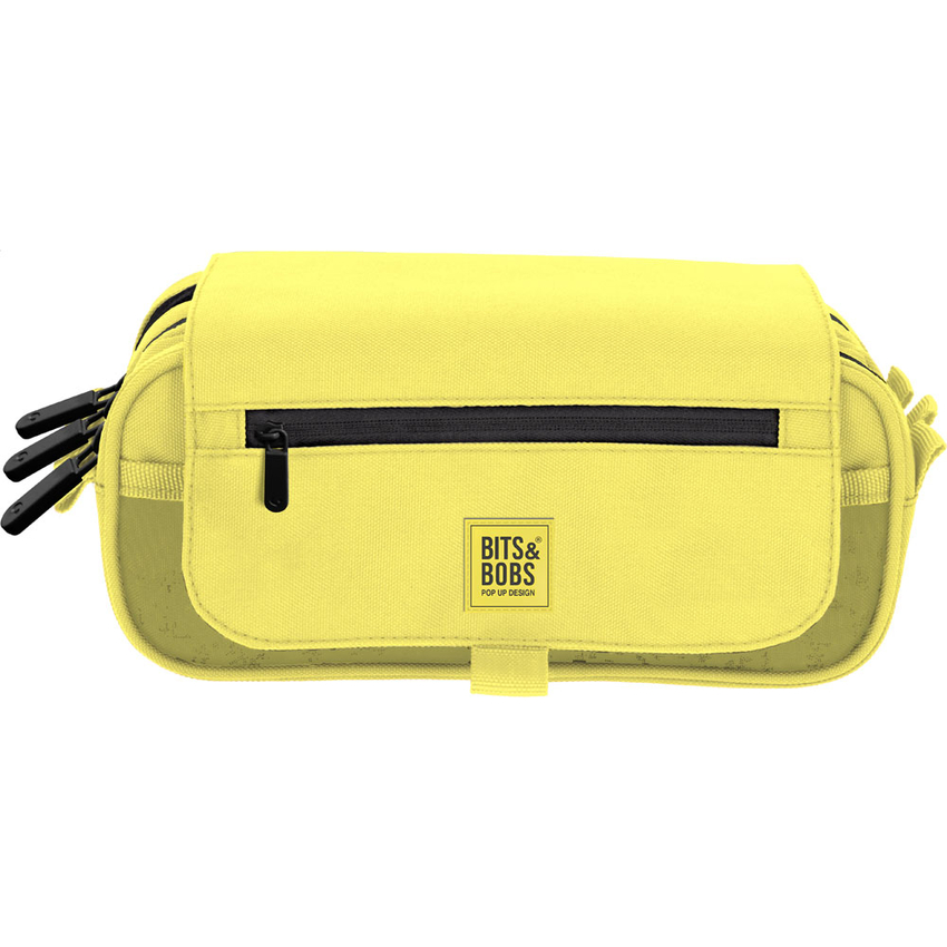 PORTATODO TRIPLE CON SOLAPA B&amp;B FLUOR P AMAR 22,5x12x14cm