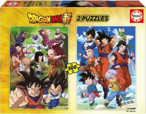 PUZZLE 2X500 PIEZAS DRAGON BALL