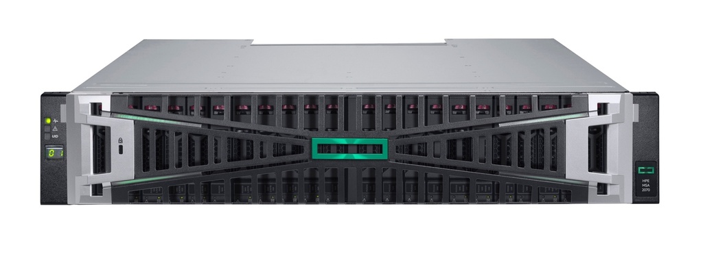 MSA 2070 SFF 2x12Gb SAS 4-port Controller Storage Array