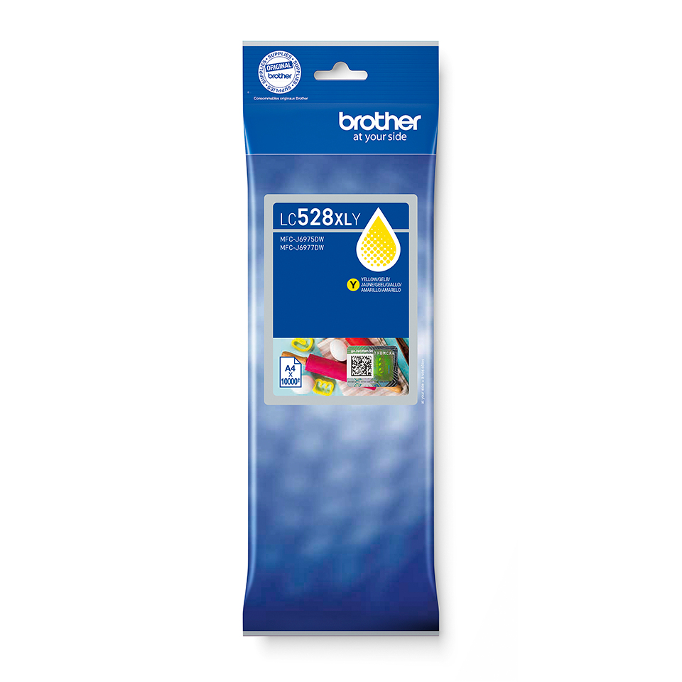 LC528XLY Yellow Ink Cartridge cartucho de tinta 1 pieza(s) Original Ultra High Yield Amarillo