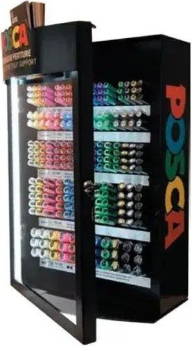 Expositor sobremesa 281 macador uni-posca surtidos