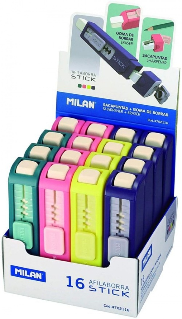 [8411574032342] Expositor 16 afilaborras milan stick