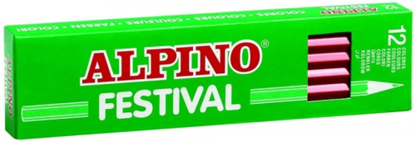 C/12 LAPICES COLORES ALPINO VERDE CLARO