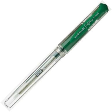 [218875000] C/12 boligrafos uni-ball signo broad verde 1mm